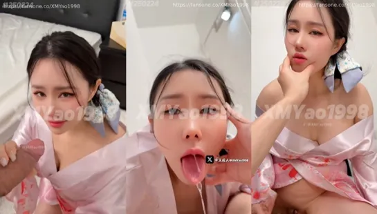 穿和服的老婆等待着老公下班 汐梦瑶