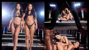 漂亮美女与黑人狂野三人组 Lulu Chu, Kimmy Kim