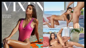 海岛度假！止不住的性爱诱惑 Vanessa Alessia