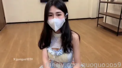 蓝色lolita裙子 锅锅酱