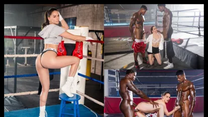 性感女孩被两名黑人拳击手操 Tori Black