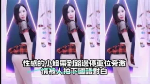 kbj-23071454 性感的小姐带到路边停车位旁激情被人拍下国语对白